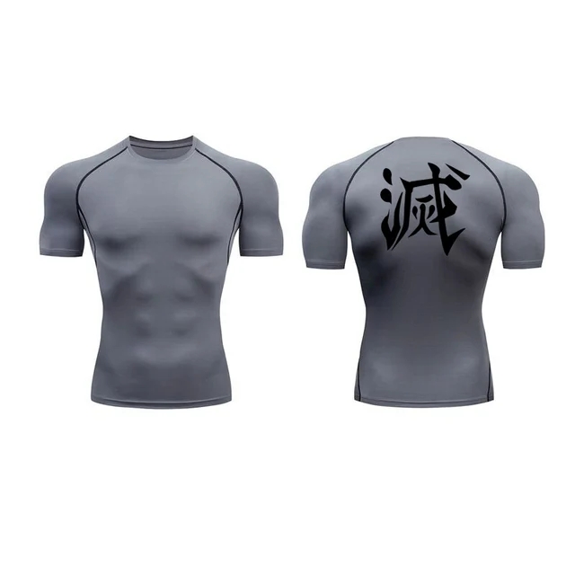 Demon Slayer Print Compression - Anime Merchandise Demon Slayer avaliação e preço