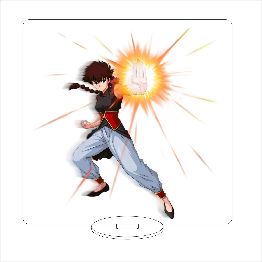 16CM Anime Yu Yu Hakusho Kuram - Acrylic Stand Figure avaliação e preço