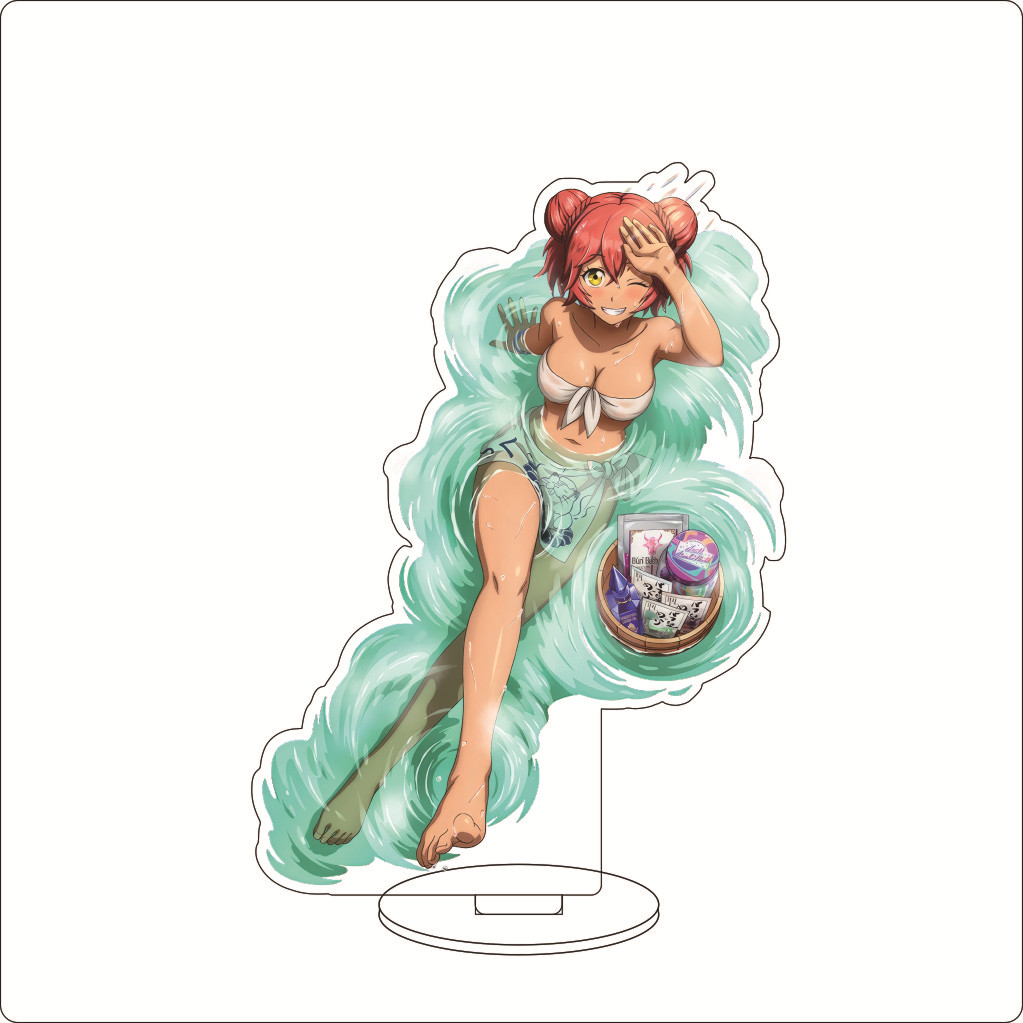 16CM Anime Overlord Albedo Ain - Acrylic Stand Figure avaliação e preço