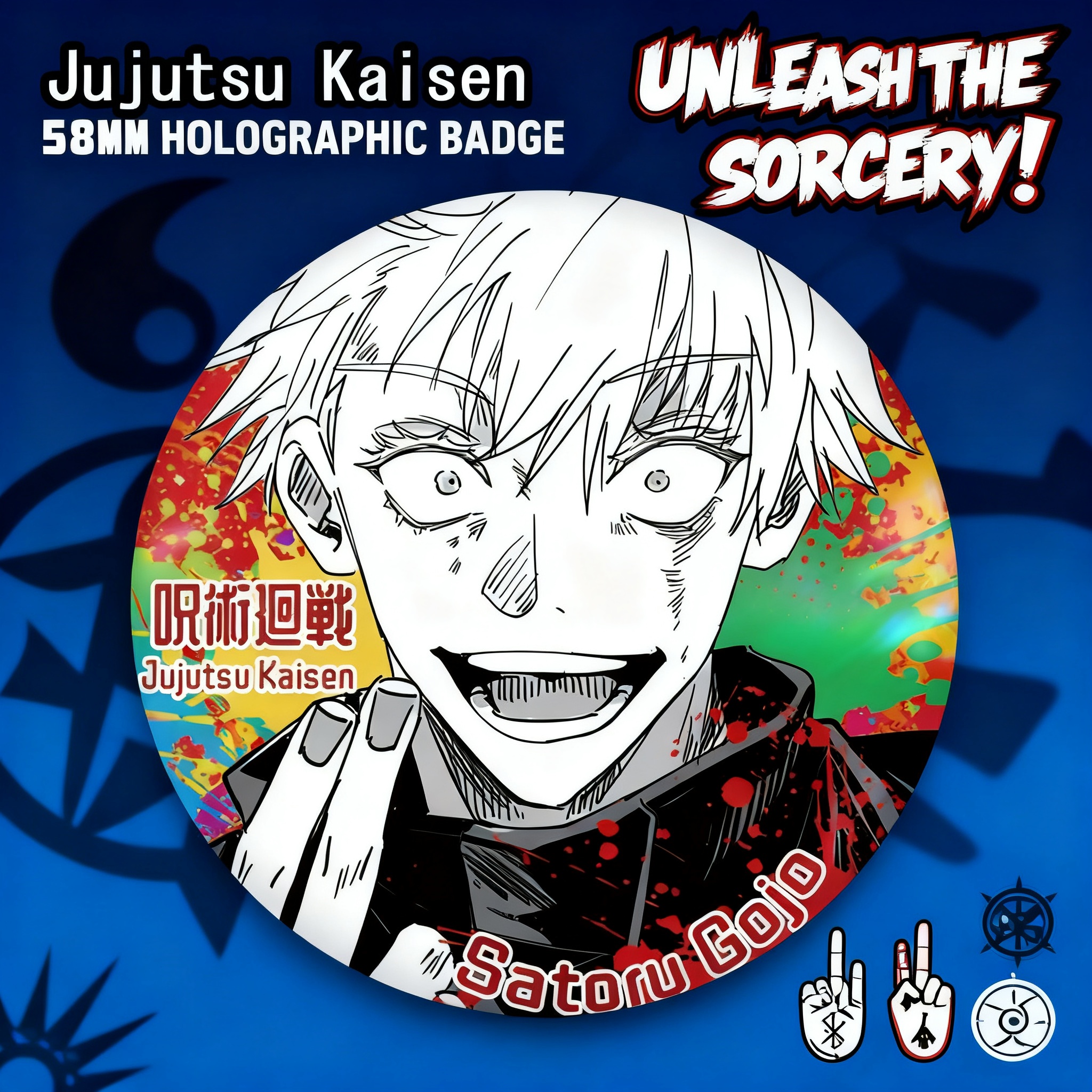 Gojo Satoru Jujutsu Kaisen Ani - Anime Jujutsu Kaisen Merchandise avaliação e preço
