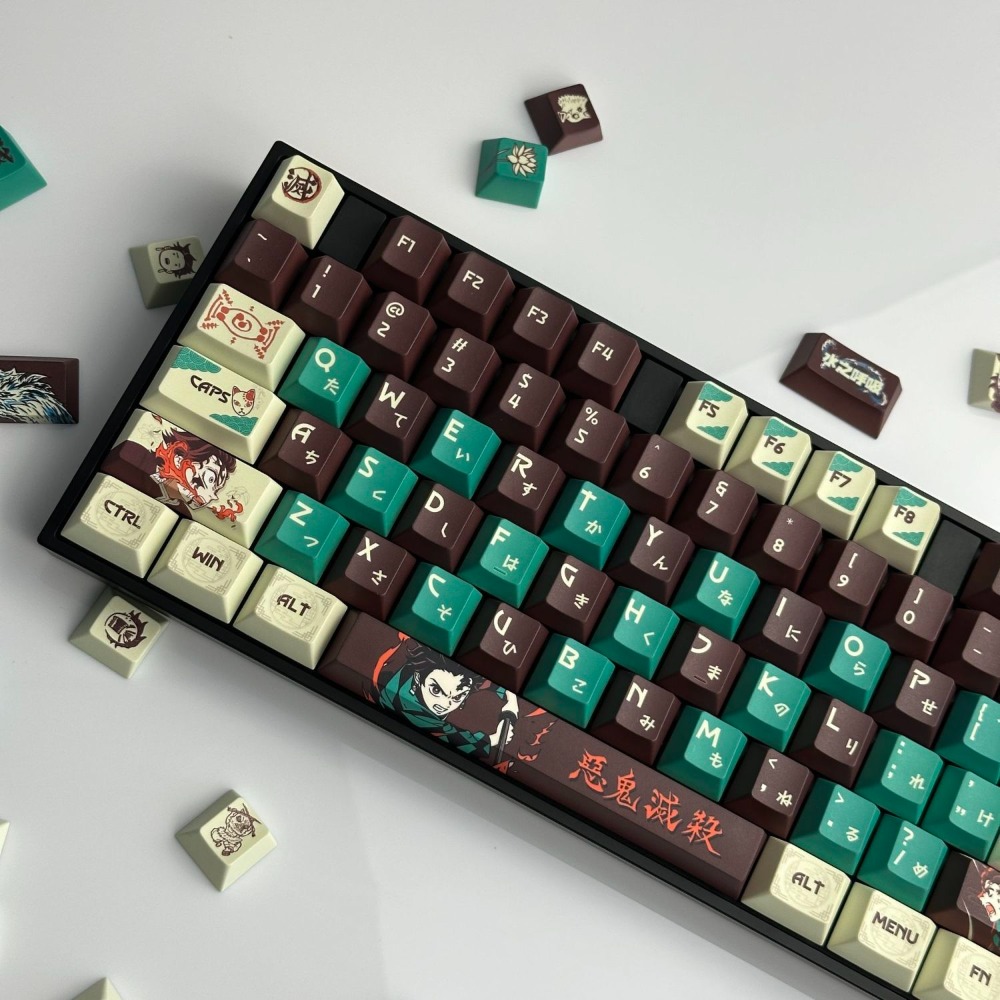 Demon Slayer Keycaps Tanjiro K - Keycap Artisan Anime avaliação e preço