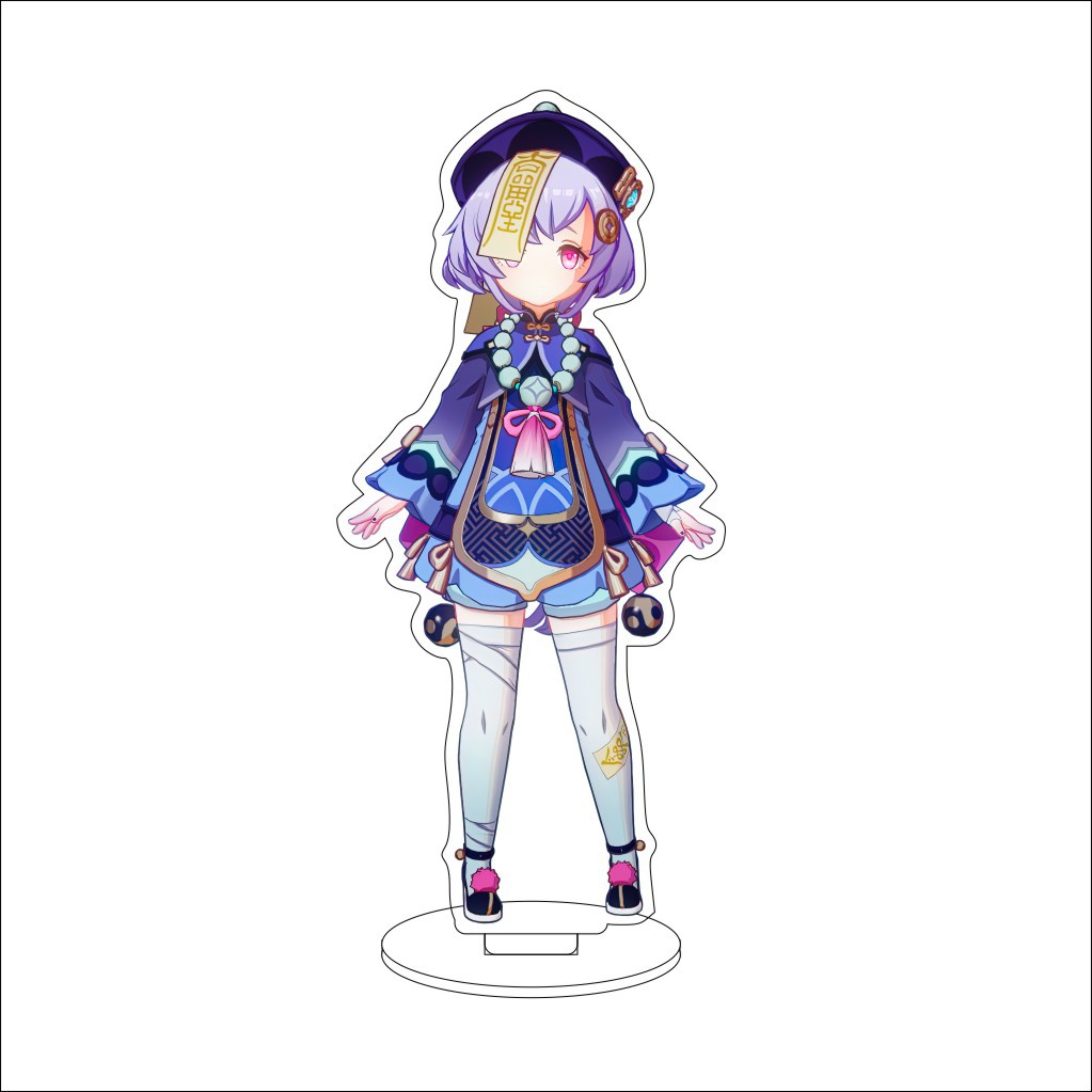 16CM Anime Game Genshin Impact - Acrylic Stand Figure avaliação e preço