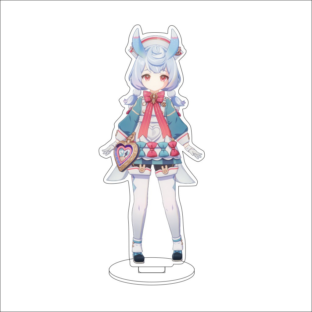 16CM Anime Game Genshin Impact - Acrylic Stand Figure avaliação e preço