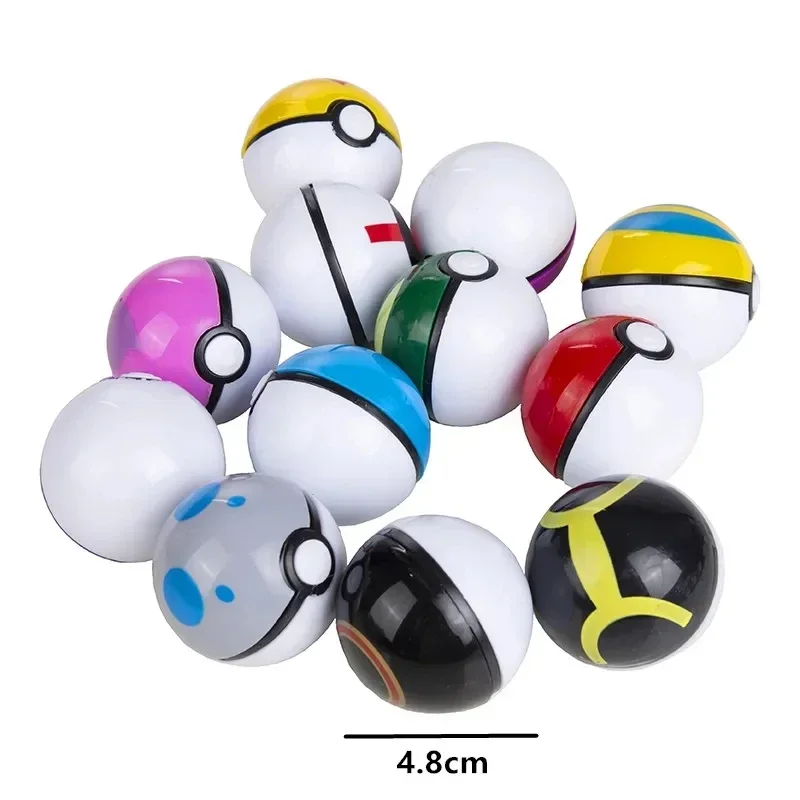 12Pcs Pokemon Figure Pokeball  - Anime Merchandise Figure avaliação e preço