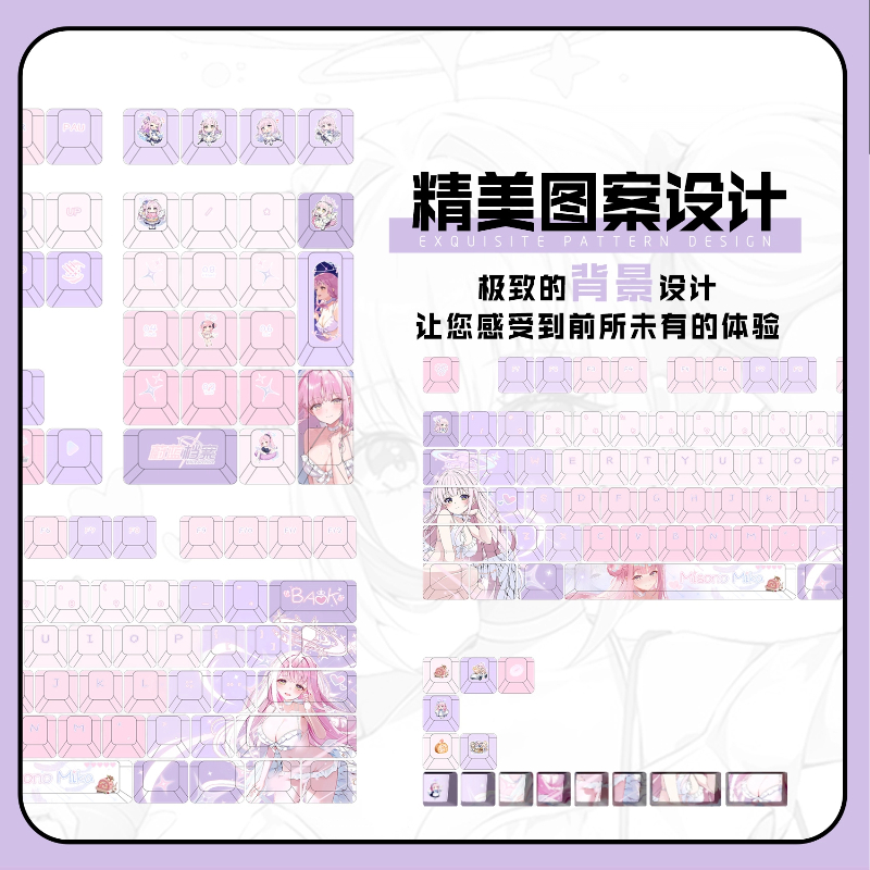 New Hot Sale Blue Archive Miso - Keycap Artisan Anime avaliação e preço