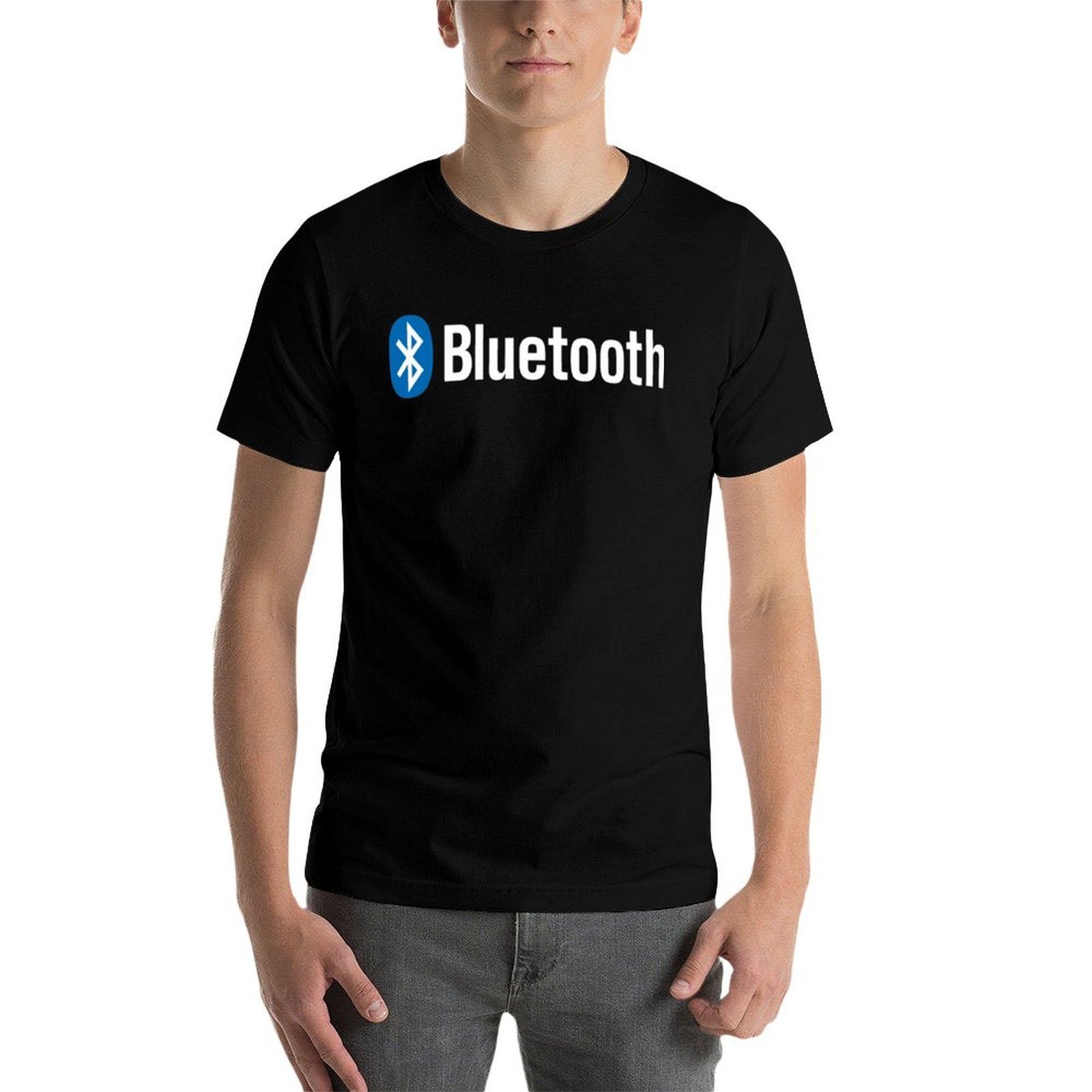 Bluetooth logo merchandise T-S - Anime Merchandise T-Shirts avaliação e preço