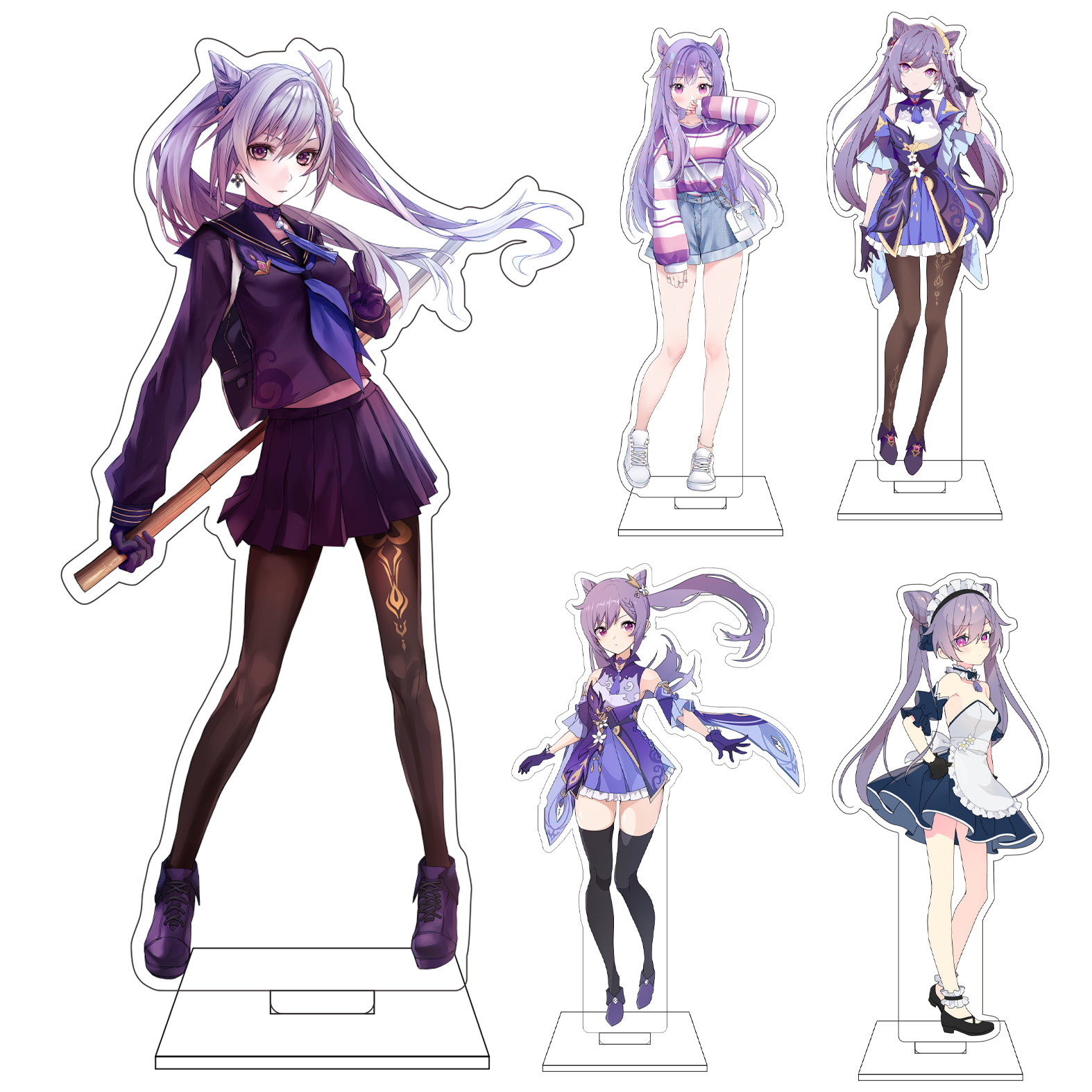 16CM Anime Genshin Impact Cosp - Anime Character Merchandise avaliação e preço