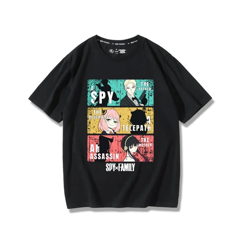 SPY×FAMILY Spy and Family Them - Anime Merchandise T-Shirts avaliação e preço