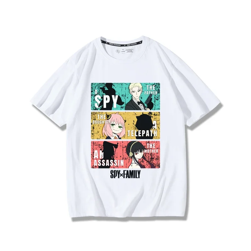 SPY×FAMILY Spy and Family Them - Anime Merchandise T-Shirts avaliação e preço