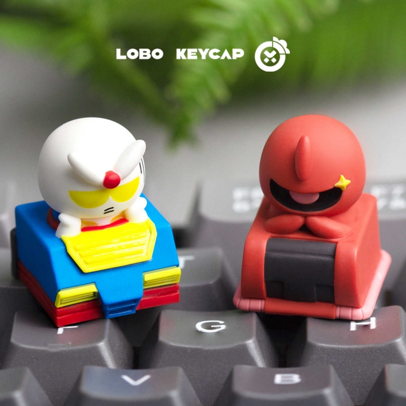LOBO Chibi Gundam Zaku Artisan - Keycap Artisan Anime avaliação e preço