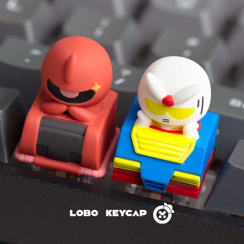 LOBO Chibi Gundam Zaku Artisan - Keycap Artisan Anime avaliação e preço