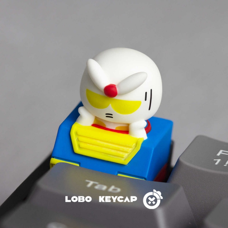 LOBO Chibi Gundam Zaku Artisan - Keycap Artisan Anime avaliação e preço