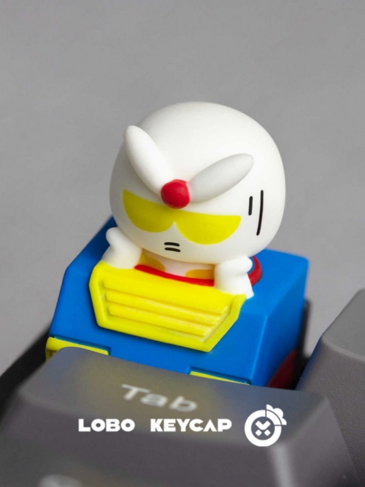 LOBO Chibi Gundam Zaku Artisan - Keycap Artisan Anime avaliação e preço