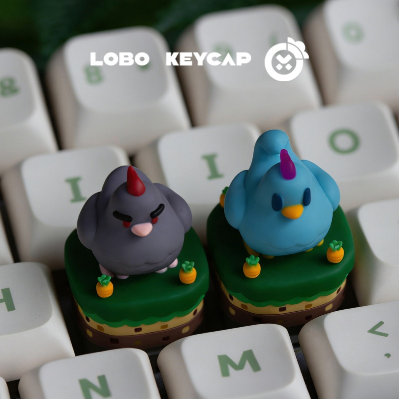 LOBO Stardew Valley Chicken Ar - Keycap Artisan Anime avaliação e preço