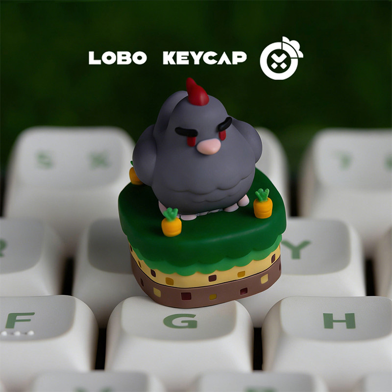LOBO Stardew Valley Chicken Ar - Keycap Artisan Anime avaliação e preço