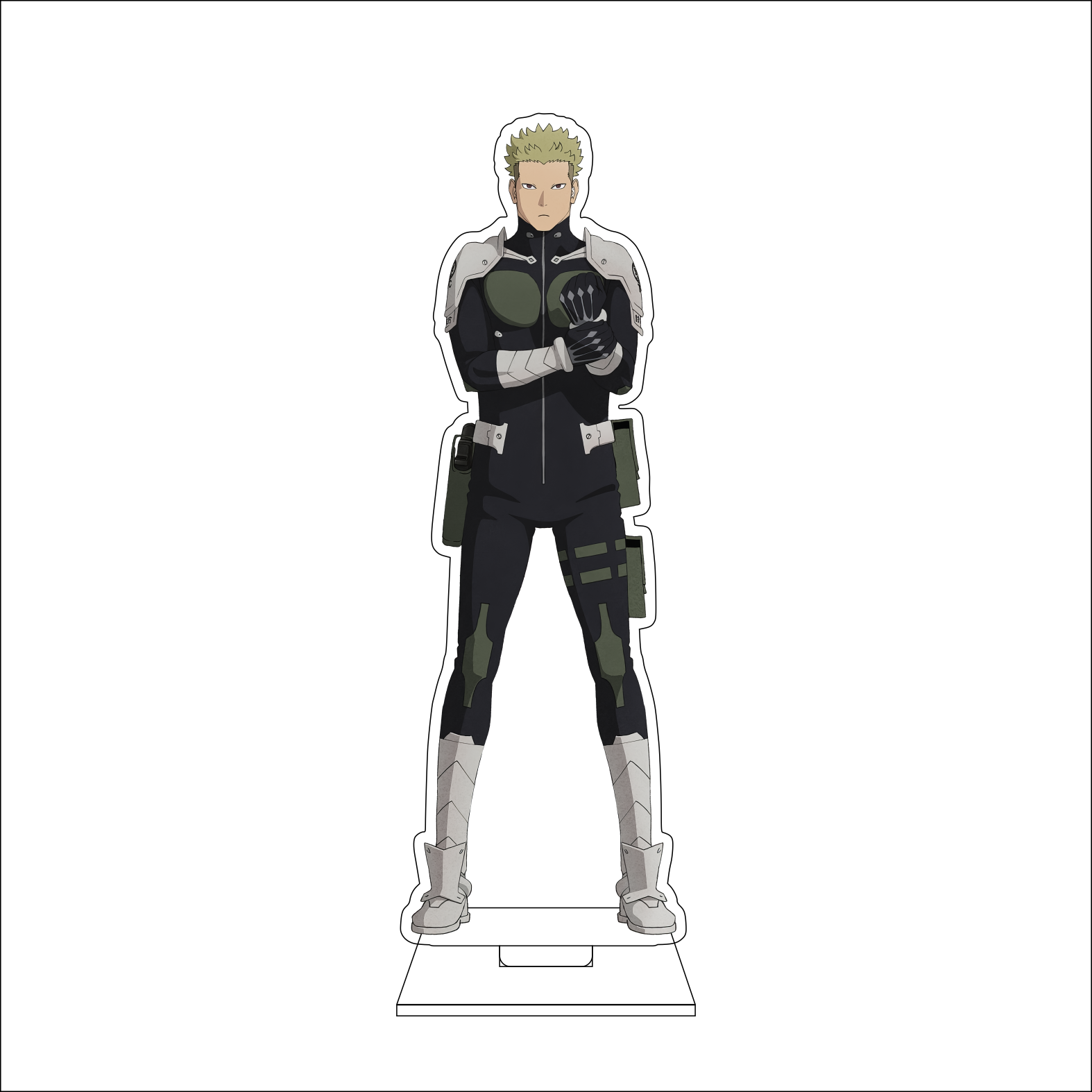 16CM Anime Kaiju No.8 Cosplay  - Acrylic Stand Figure avaliação e preço
