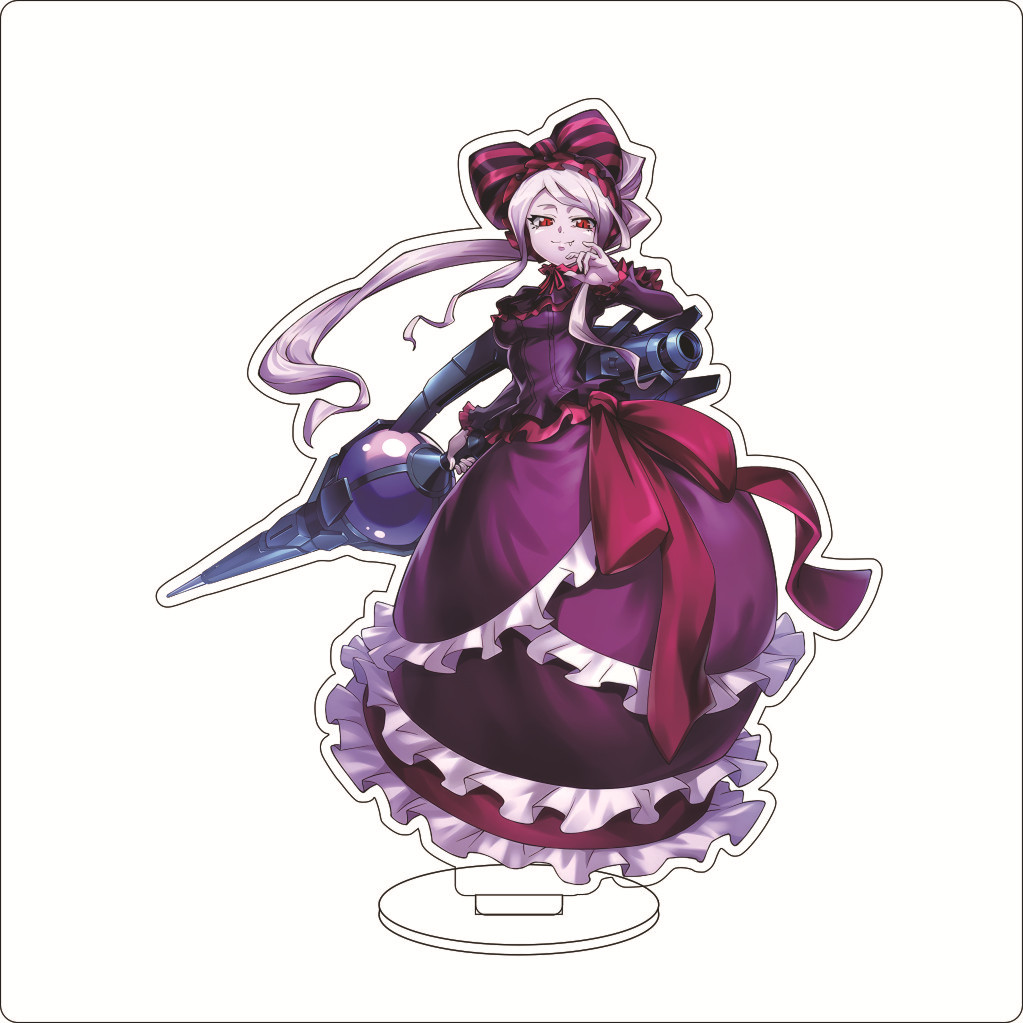 16CM Anime OVERLORD Albedo Dem - Acrylic Stand Figure avaliação e preço